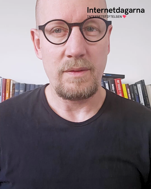 En video på mig, Carl Heath, som tipsar om Internetdagarna. Ungefär samma som i texten.